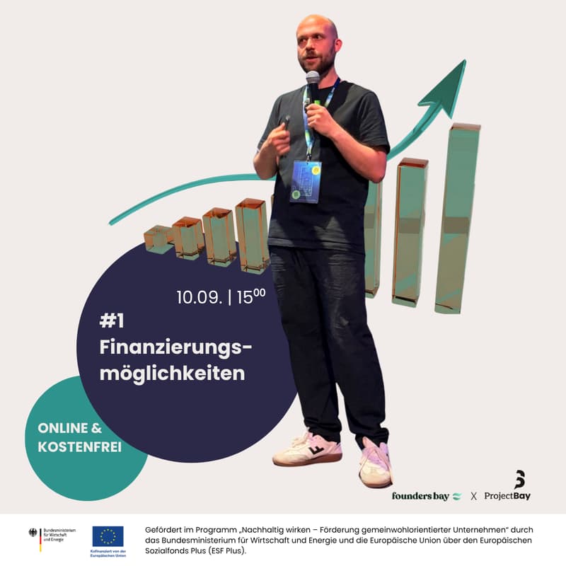 Cover Image for #1 Finanzierungsmöglichkeiten – Von Family & Friends über Förderung bis VC und Angels