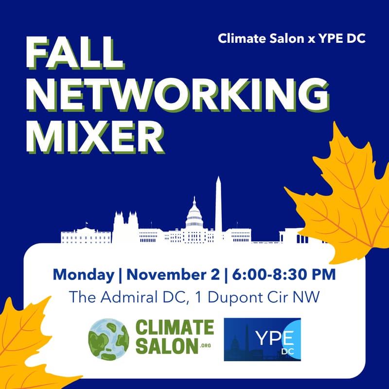 Cover Image for Climate Salon and Young Professionals in Energy Networking Mixer