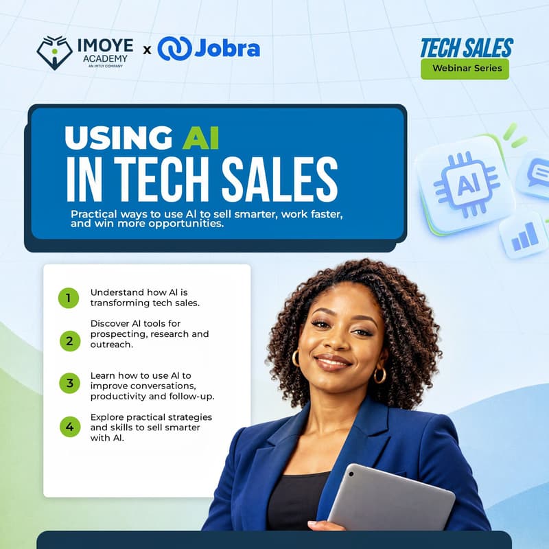 Cover Image for Webinar 2.0: Using AI in Tech Sales