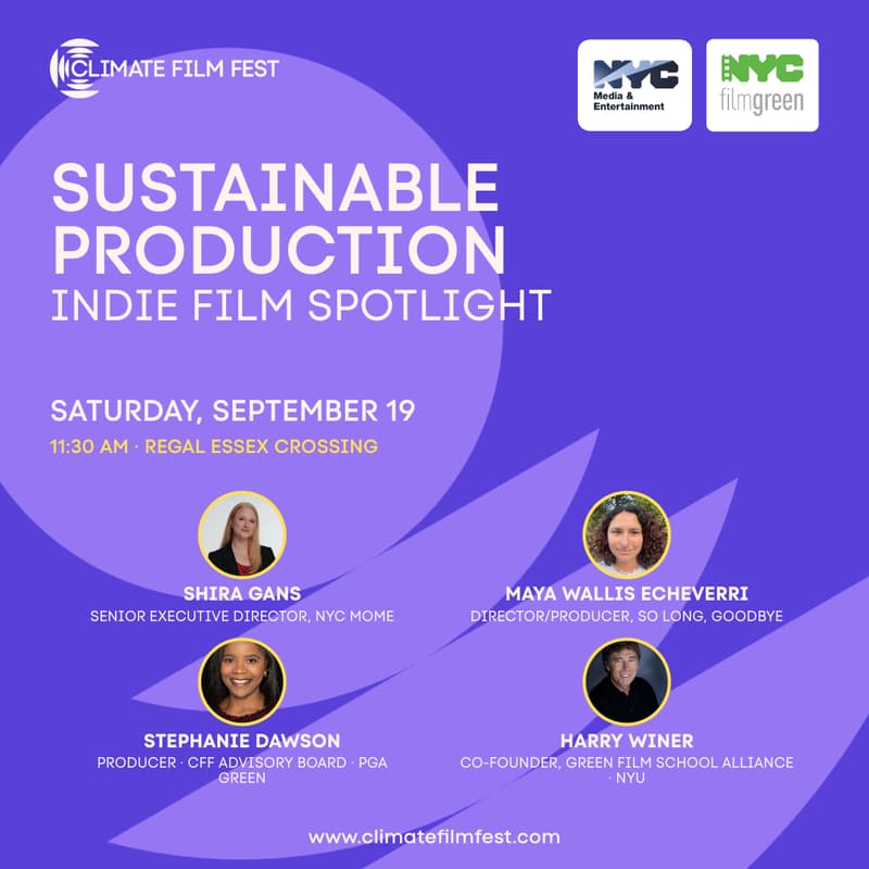 Cover Image for Sustainable Production: Indie Film Spotlight
