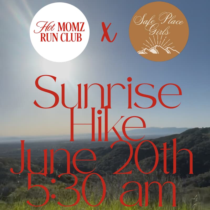 Cover Image for HOT MOMZ RUN X SAFE PLACE HIKING β€οΈβπ₯π₯Ύβ¨
