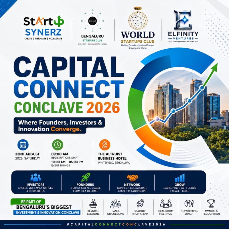 Cover Image for Capital Connect Conclave 2026 | Bengaluru Edition