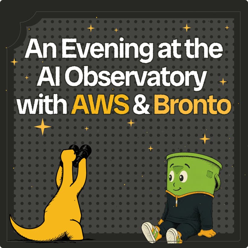 Cover Image for An Evening at the AI Observatory with AWS & Bronto