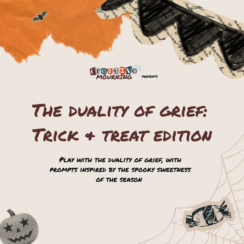 Cover Image for Creative Mourning Trick & Treat Journaling Session