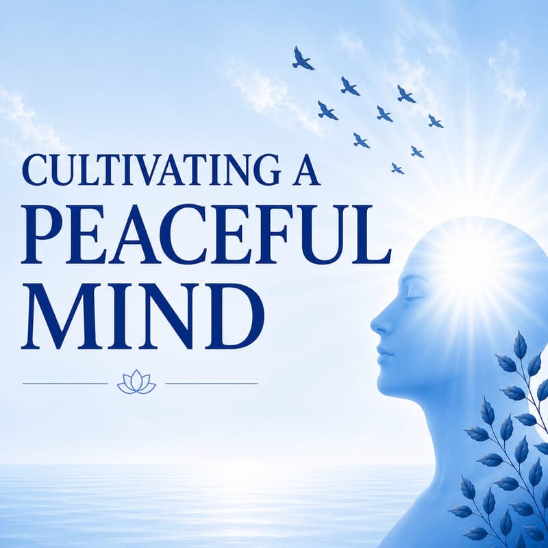 Cover Image for CULTIVATING A PEACEFUL MIND: Spiritual Tools for Calm and Resilience