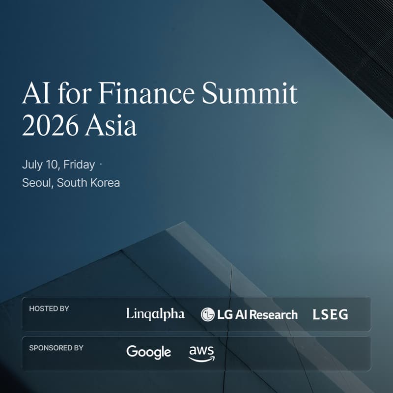 Cover Image for AI for Finance Summit 2026 Asia