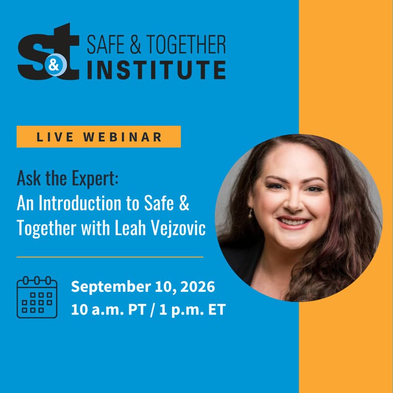 Cover Image for Ask the Expert: An Introduction to Safe & Together with Leah Vejzovic