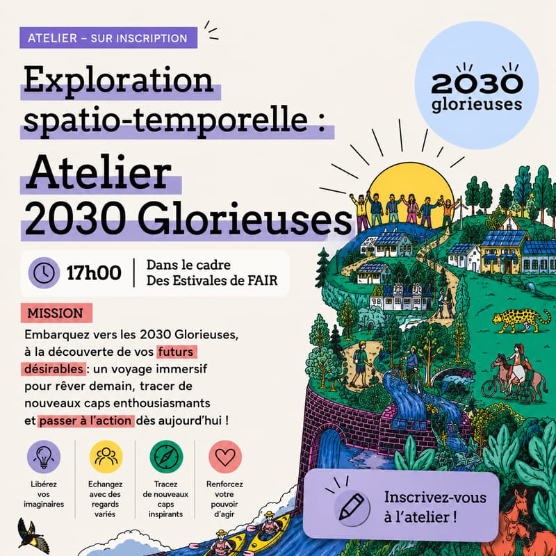 Cover Image for Exploration spatio-temporelle : Atelier 2030 Glorieuses