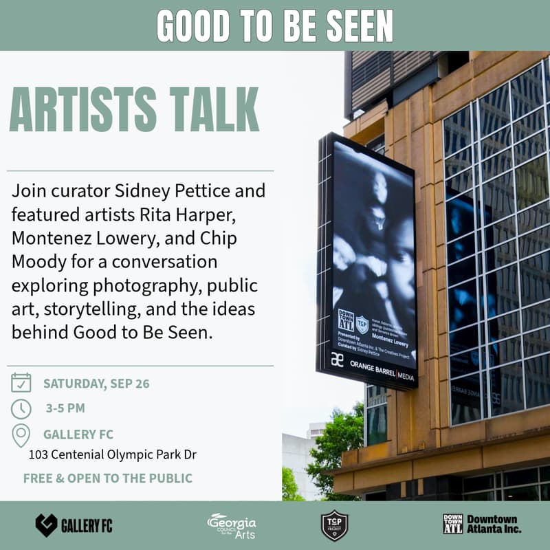 Cover Image for Good To Be Seen - Artist Talk