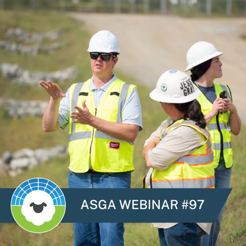 Cover Image for ASGA Call 97: The New and Improved Solar Grazing Contract Template
