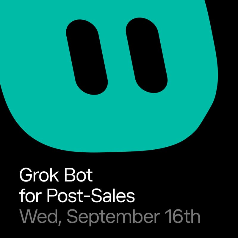 Cover Image for Grok Bot for Post-Sales