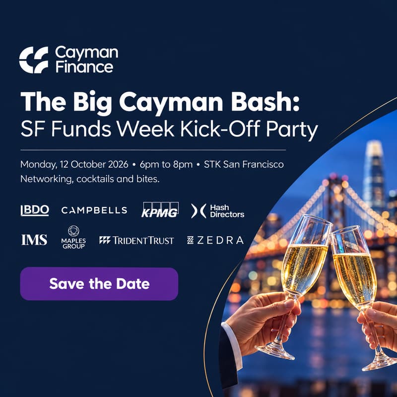 Cover Image for The Big Cayman Bash: SF Funds Week Kick-Off Party 🥳
