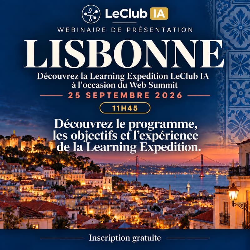 Cover Image for 🇵🇹 Web Summit 2026 — Découvrez la Learning Expedition du Club IA à Lisbonne 🇵🇹