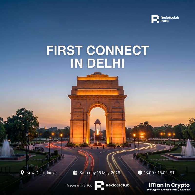 Cover Image for RedotsClub India: First Connect in Delhi