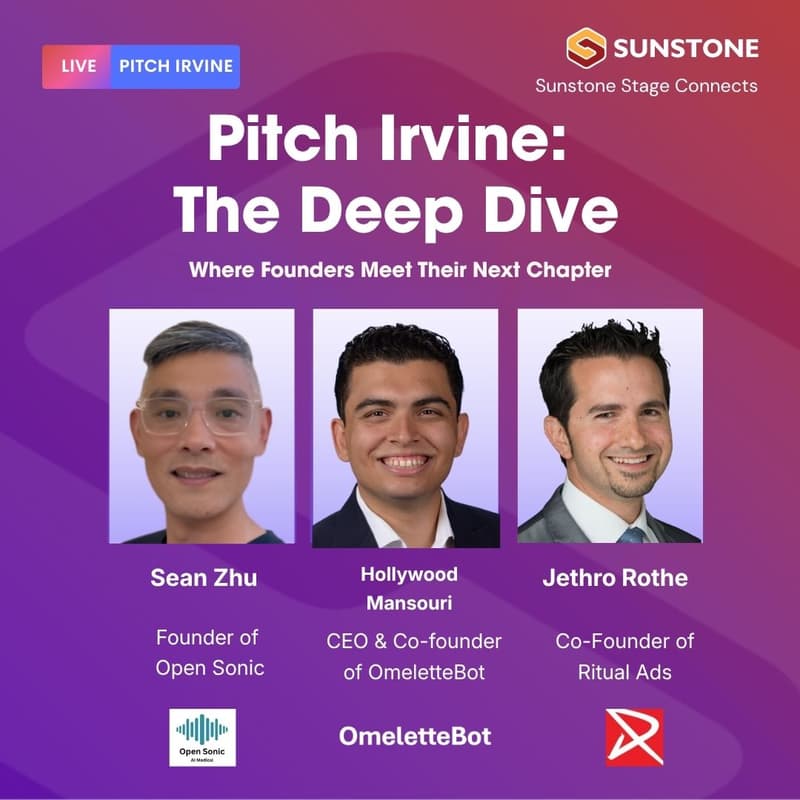 Cover Image for Pitch Irvine: The Deep Dive | Sunstone Stage Connects