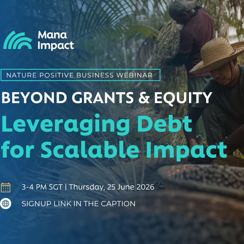 Cover Image for Beyond Grants & Equity: Leveraging Debt for Scalable Impact
