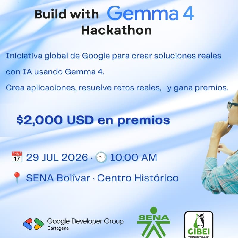 Cover Image for 🚀 Build with Gemma Hackathon – Cartagena 2026