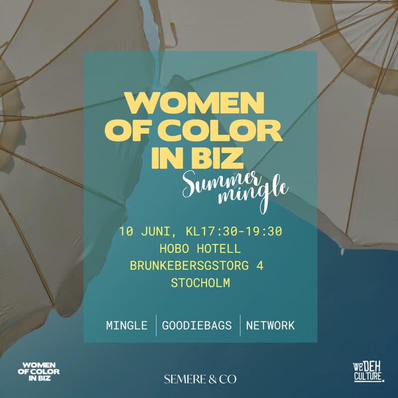 Cover Image for Women of Color in Biz Summer Mingle: Hobo hotel