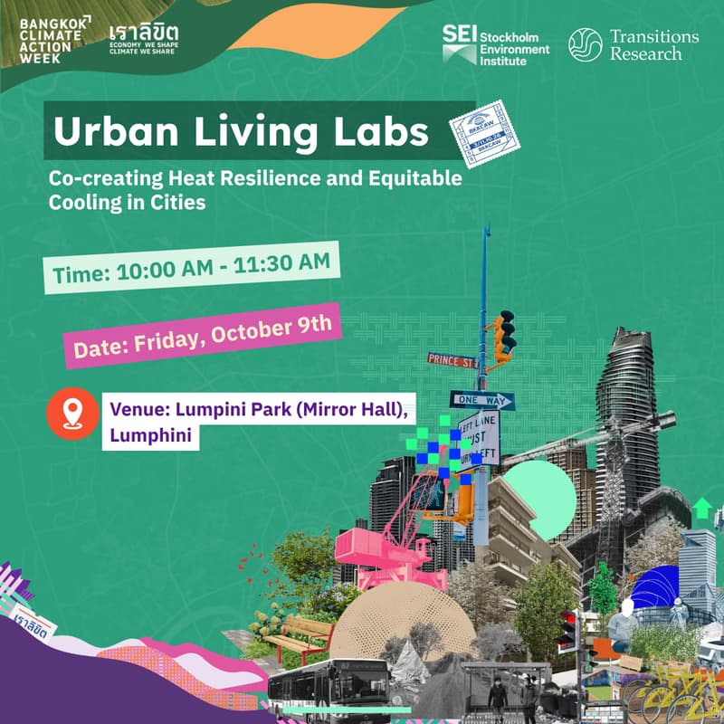 Cover Image for Urban Living Labs: Co-creating Heat Resilience and Equitable Cooling in Cities