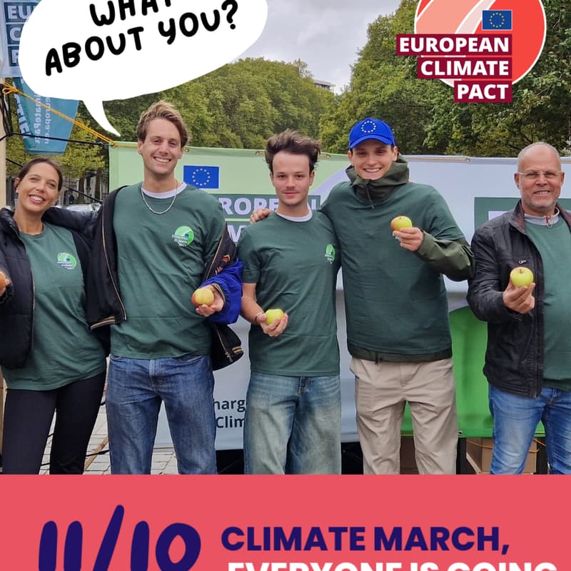 Cover Image for EU Climate Pact Boost Point @ Brussels Climate March