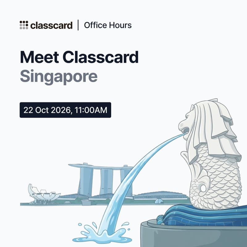 Cover Image for Classcard Office Hours: Singapore