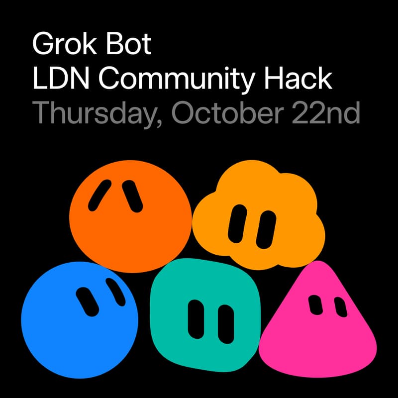 Cover Image for Grok Bot Community Engineering London Hackathon