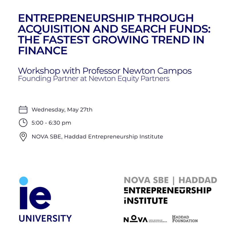 Cover Image for Masterclass: Entrepreneurship Through Acquisition & Search Funds