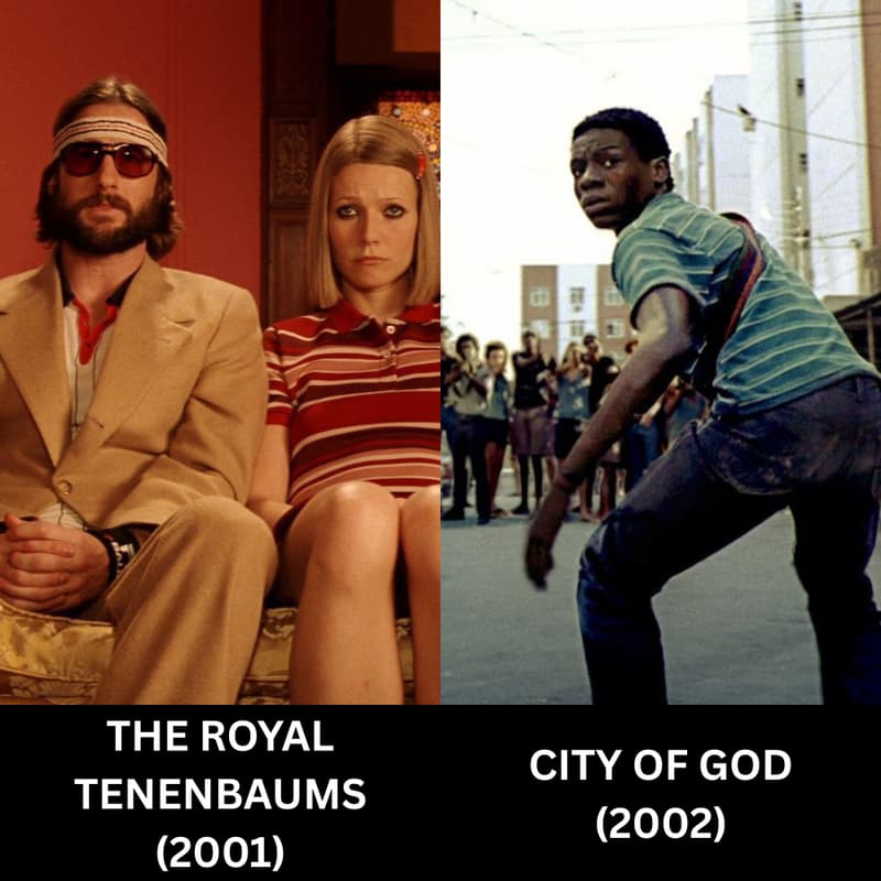 Cover Image for Triple Feature: The Royal Tenenbaums + City of God + PotLuck