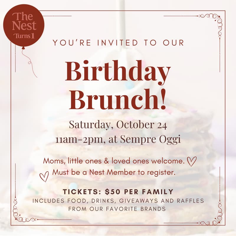 Cover Image for The Nest's Birthday Brunch 🎉🎂