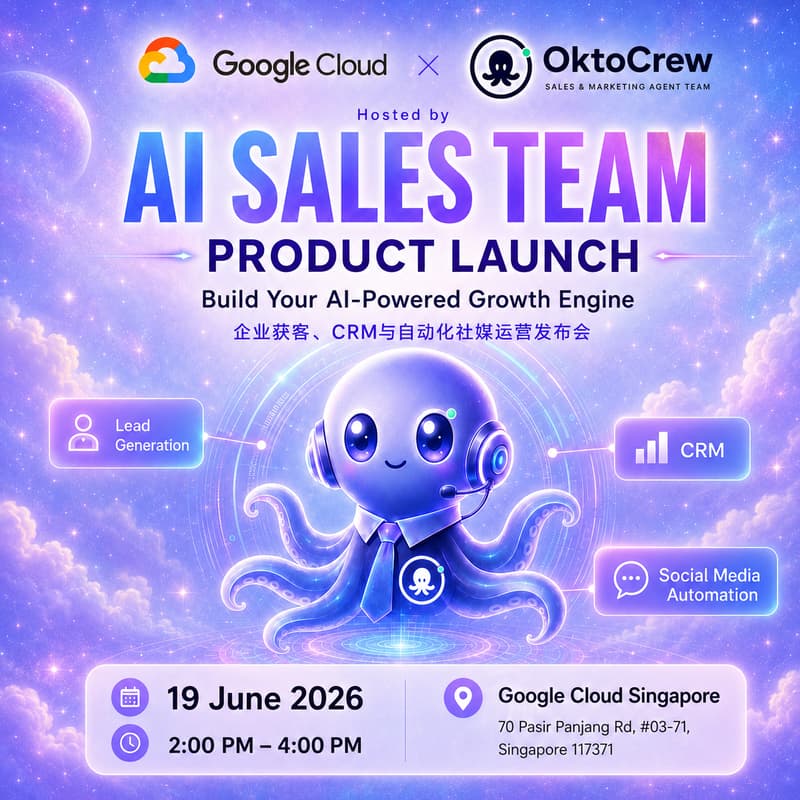 Cover Image for ''AI SALES TEAM ''PRODUCT LAUNCH