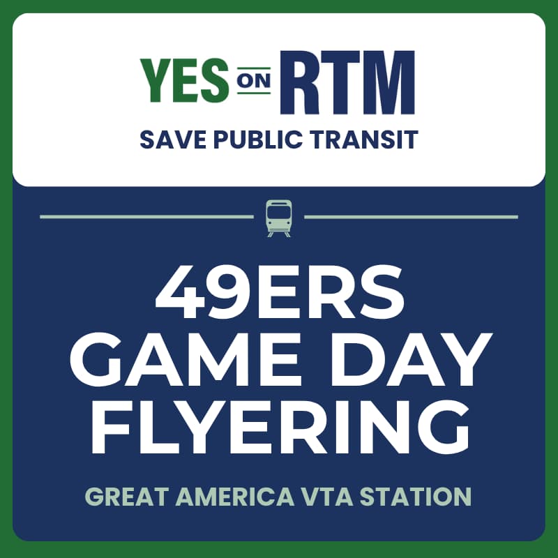 Cover Image for Voter Outreach on 49ers Game Day in Santa Clara