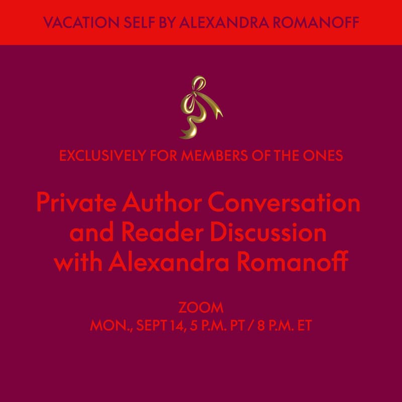 Cover Image for Vacation Self Q&A and Reader Discussion