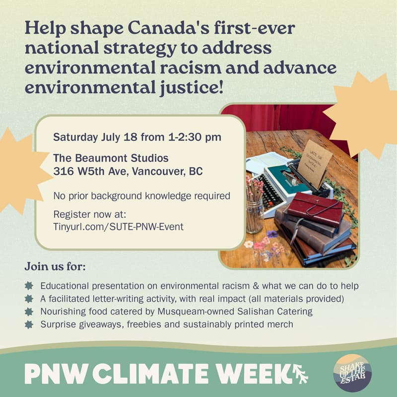 Cover Image for Policy & Penmanship: Write to your Government Officials for Environmental Justice