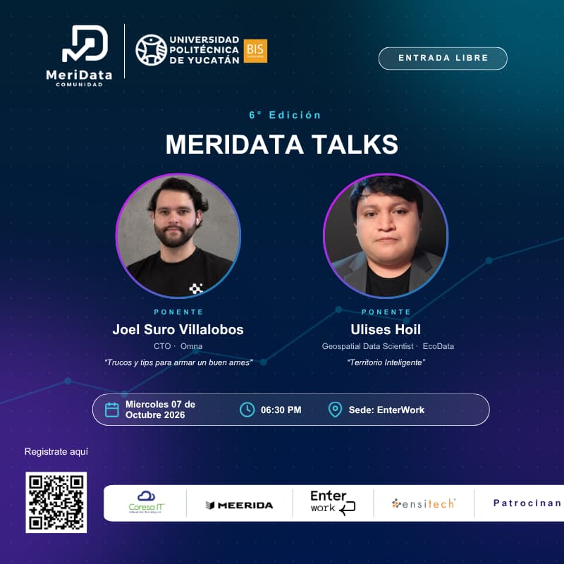 Cover Image for MeriData Talks — 6.ª Edición