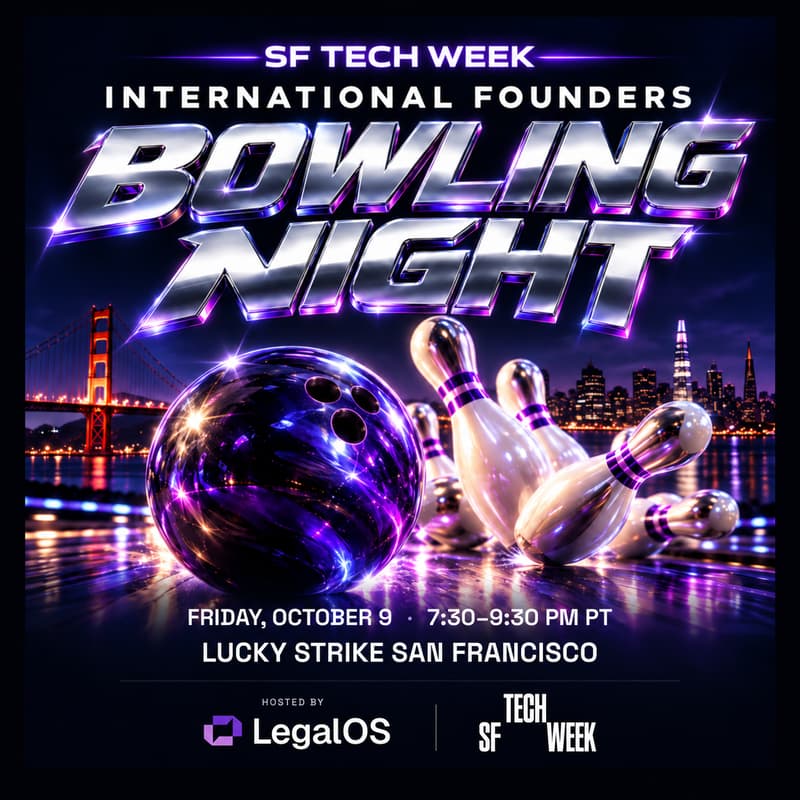 Cover Image for International Founders Bowling Night - #SFTechWeek