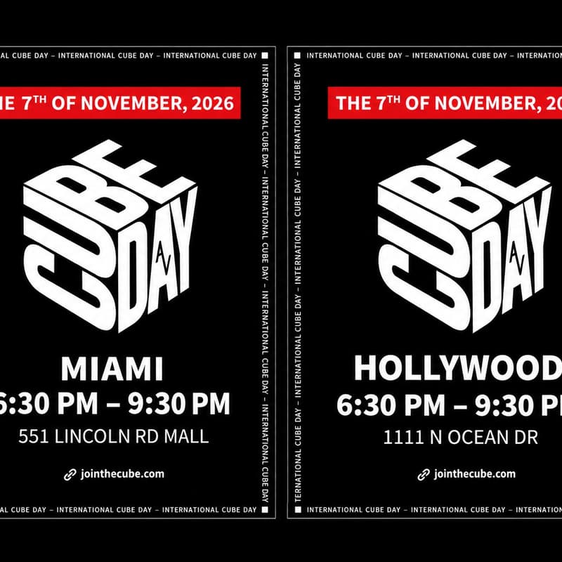 Cover Image for International Cube Day Miami