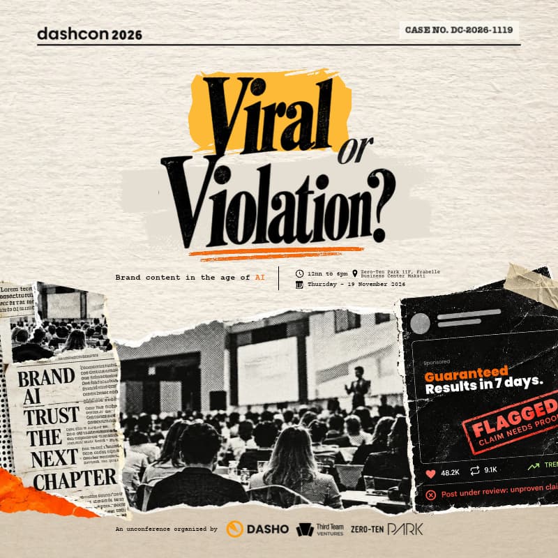 Cover Image for DashCon 2026: Viral or Violation? Brand content in the age of AI