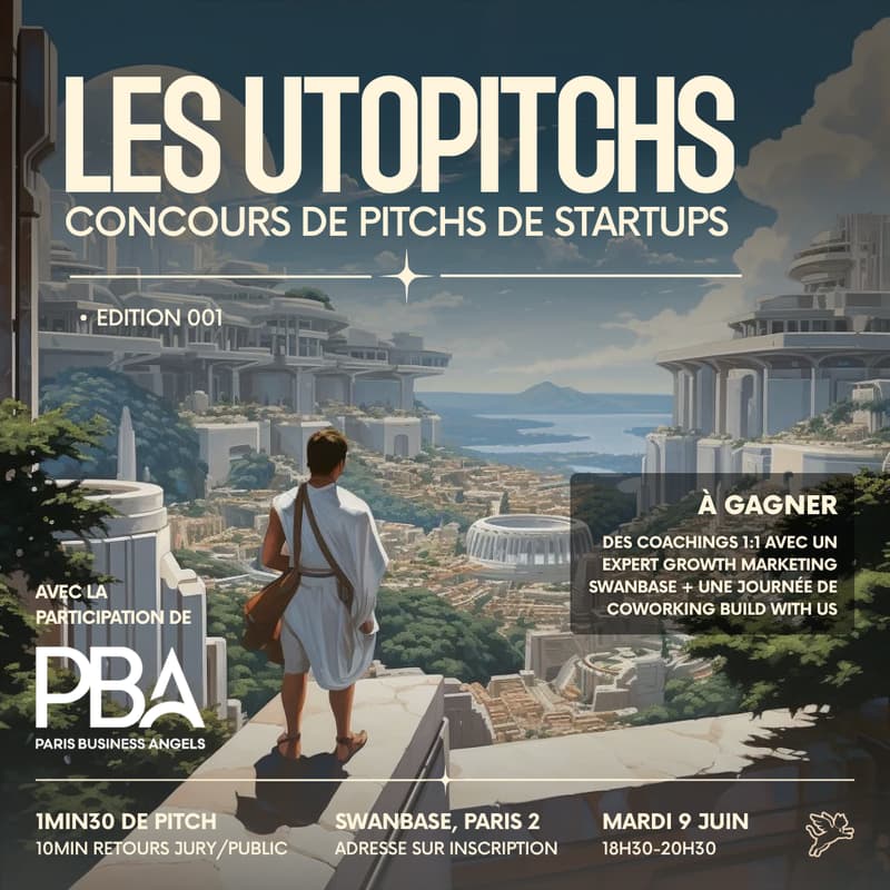 Cover Image for Les UtoPitchs #1 - Concours de pitchs de startups