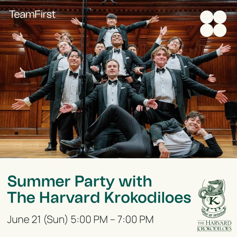 Cover Image for Summer Party w/ The Harvard Krokodiloes