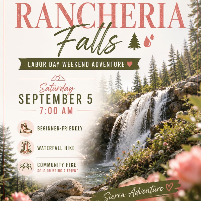 Cover Image for Rancheria Falls Hike