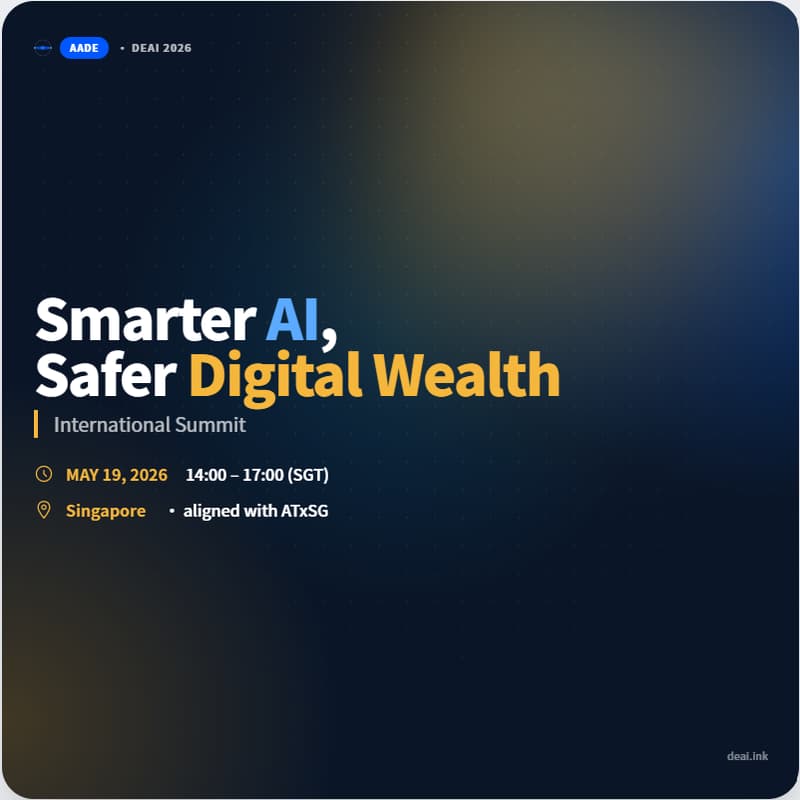 Cover Image for DEAI 2026 International Summit: Smarter AI, Safer Digital Wealth