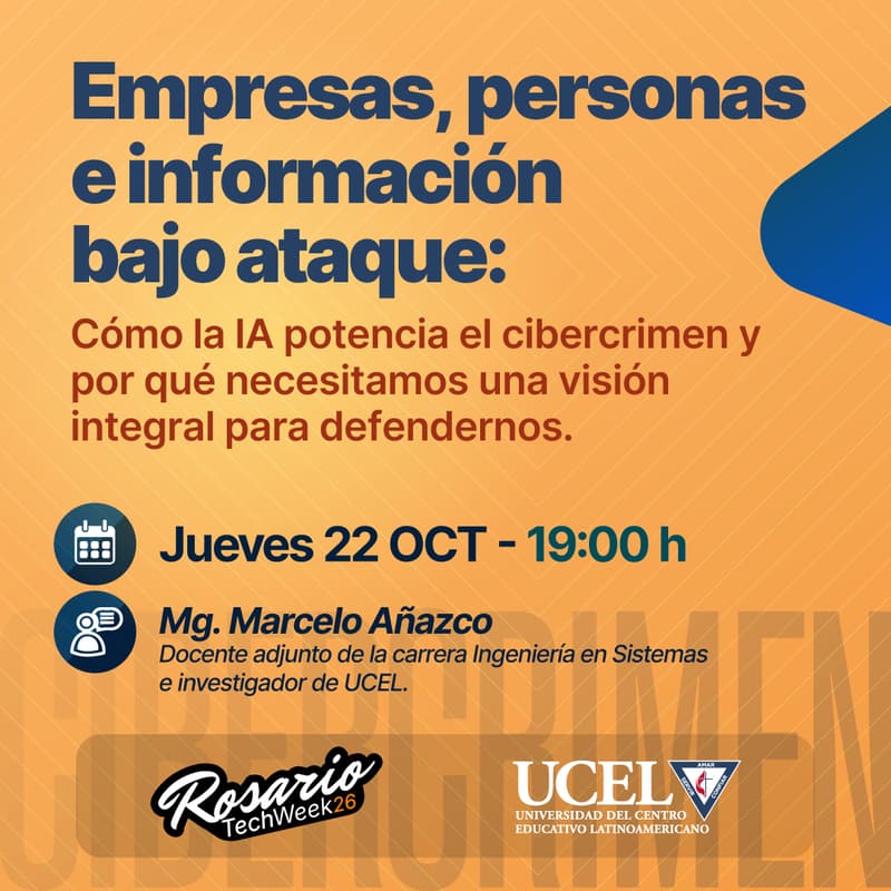 Cover Image for Empresas, personas e información bajo ataque: cómo la IA potencia el cibercrimen y por qué necesitamos una visión integral para defendernos.