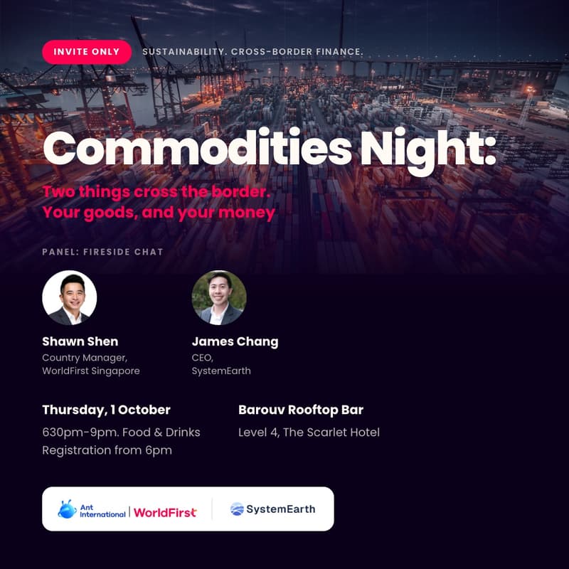 Cover Image for Commodities Night: Crossing Borders - Your Goods and Your Money