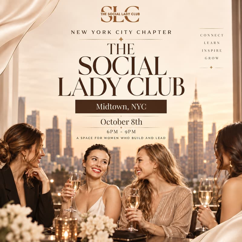 Cover Image for The Social Lady Club | New York Chapter Grand Opening