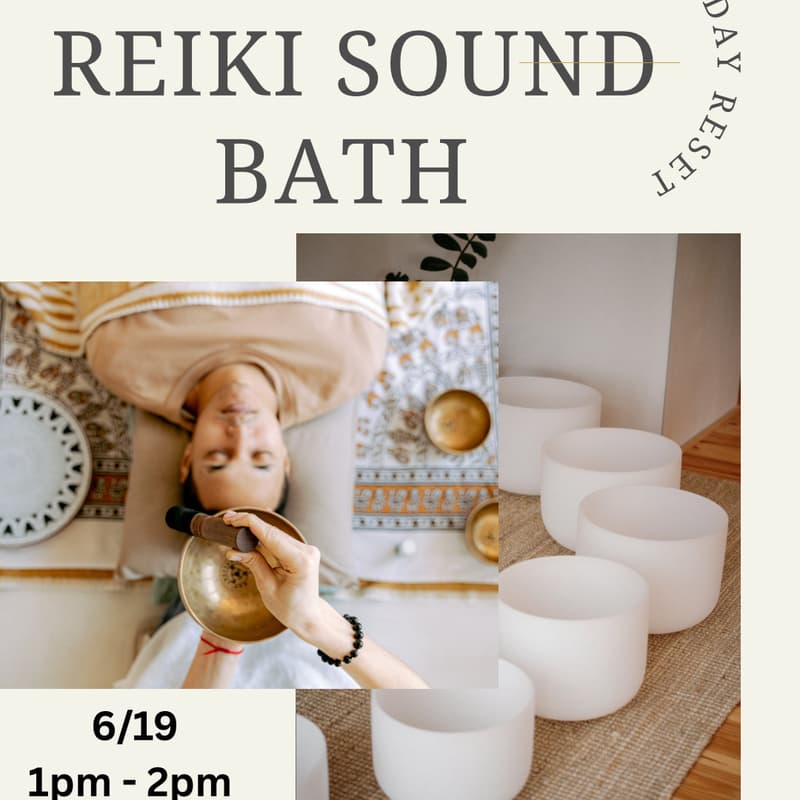 Cover Image for Midday Reset - Reiki & Sound Bath