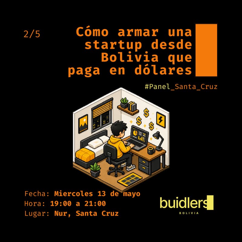 Cover Image for Cómo armar una startup desde Bolivia que paga en dólares