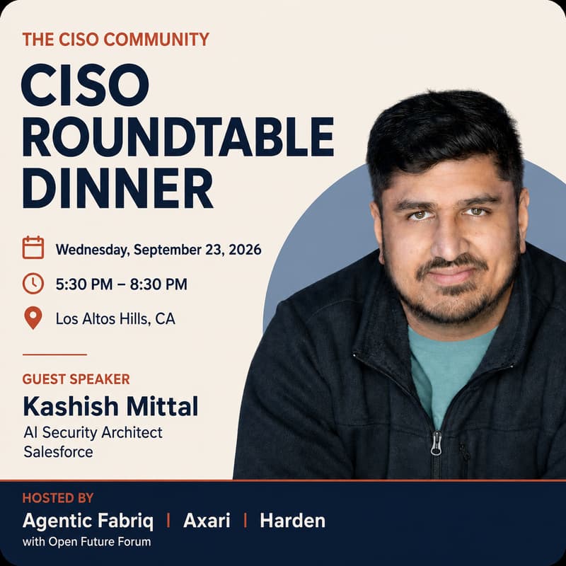 Cover Image for CISO Roundtable Dinner