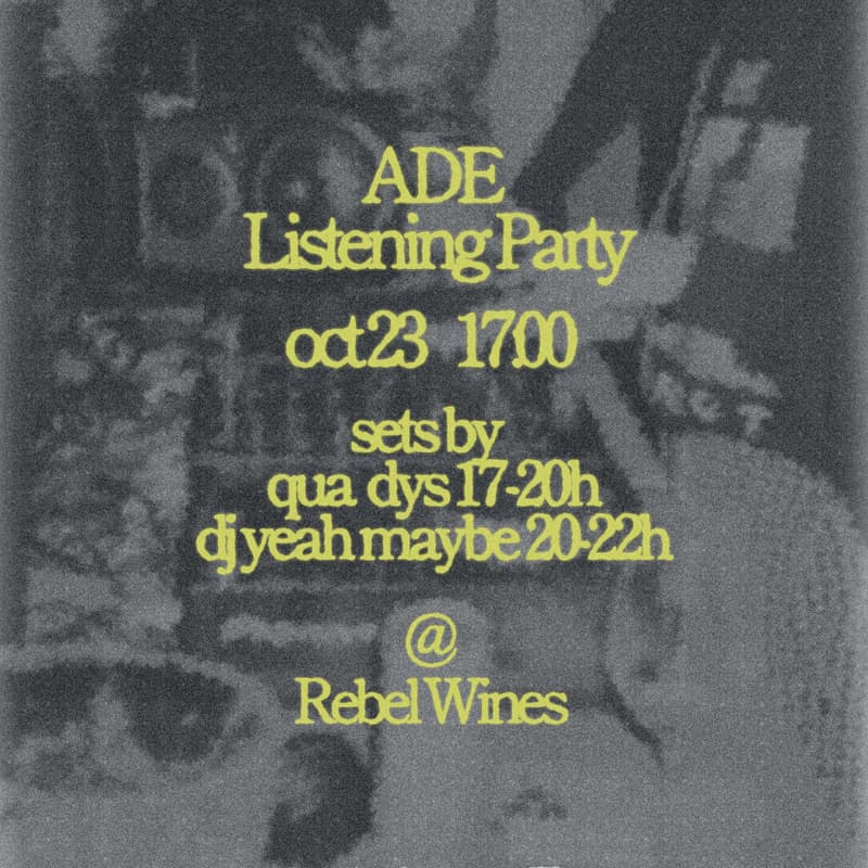 Cover Image for ADE Listening Party @ Rebel Wines