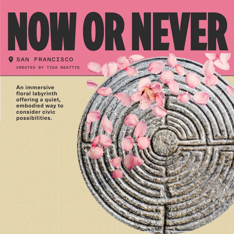 Cover Image for Now or Never: A Civic Labyrinth for Possibility