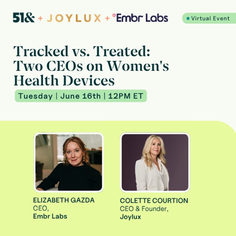 Cover Image for Tracked vs. Treated: Two CEOs on Women's Health Devices
